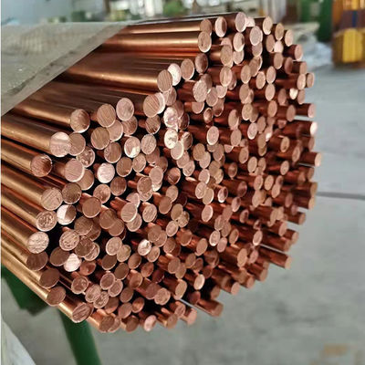 Thanh đồng tròn màu đỏ ASTM B151M Thanh đồng niken 6m 2m