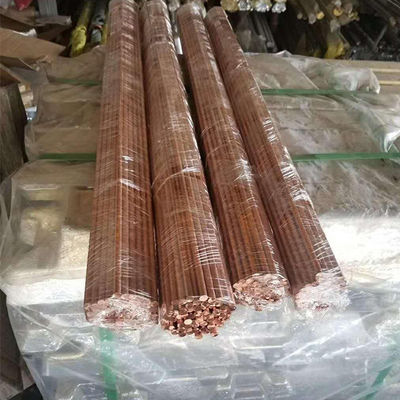 Thanh đồng rắn tròn công nghiệp Thanh đồng đỏ 0,5mm đến 50mm