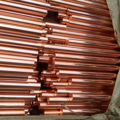 Thanh đồng tròn màu đỏ ASTM B151M Thanh đồng niken 6m 2m
