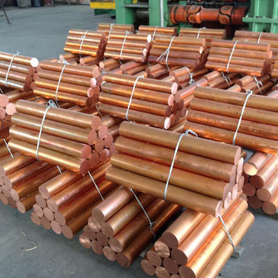 C17300 C17500 Thanh tròn bằng đồng Beryllium Đồng thanh cái bằng đồng nguyên chất