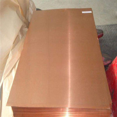 H65 H62 C1100 Tấm đồng đỏ mỏng 0,8mm đến 55mm 1500X 3050 Mm
