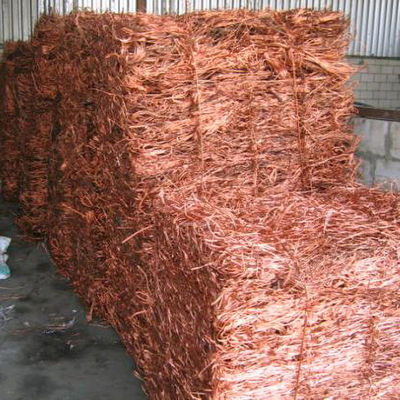 Phế liệu Millberry Đồng thau mỗi Pound Phế liệu dây đồng trần sáng 99,9%
