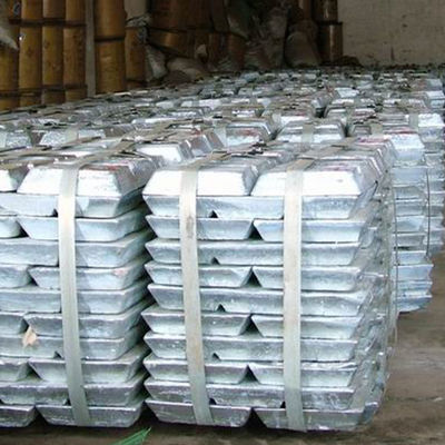 JIS AISI Kẽm phôi Bề mặt sạch 99,995% 420 X 205 X 55mm