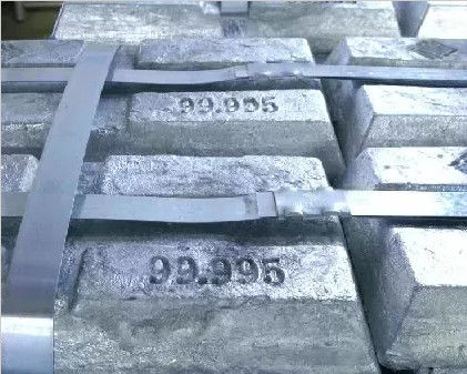 Thỏi kẽm bề mặt sáng 99,95% Kim loại trắng