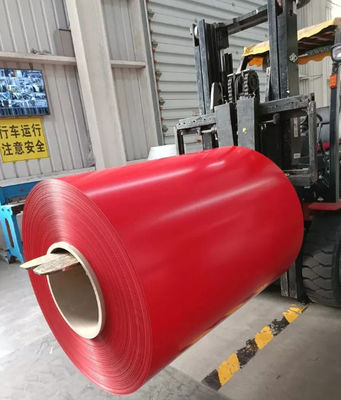 Dải nhôm tráng màu trang trí 0,25mm đến 1,8mm PVDF Tấm cuộn H12 H14