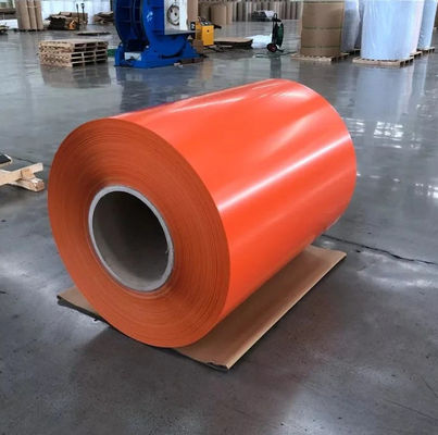Dải nhôm tráng màu trang trí 0,25mm đến 1,8mm PVDF Tấm cuộn H12 H14