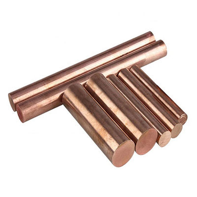 C11000 C1100 Thanh tròn bằng đồng nguyên chất Thanh đồng phẳng 8mm C38000