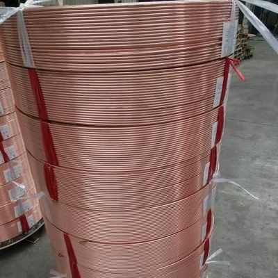 Ống đồng cách nhiệt PE chống cháy Điều hòa không khí Cuộn ống đồng 15mm