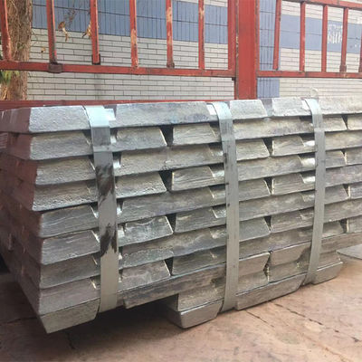 Thỏi kẽm có độ tinh khiết cao 99,995% 99,99% 99,9% Không phải bột Bạc sáng bóng