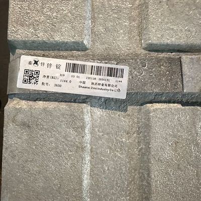 AISI Sữa kẽm hợp kim 50kg 25tons Độ tinh khiết cao với 99,995% ~ 99,99%
