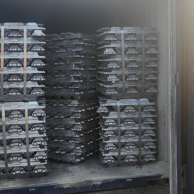 Trọng lượng nhẹ A8 Aluminium Ingots Độ tinh khiết 99,7% 99,9% 99,95% 99,99% 1000 Series